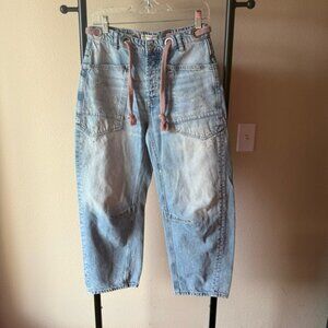 We The Free Moxie Pull-On Barrel Jeans